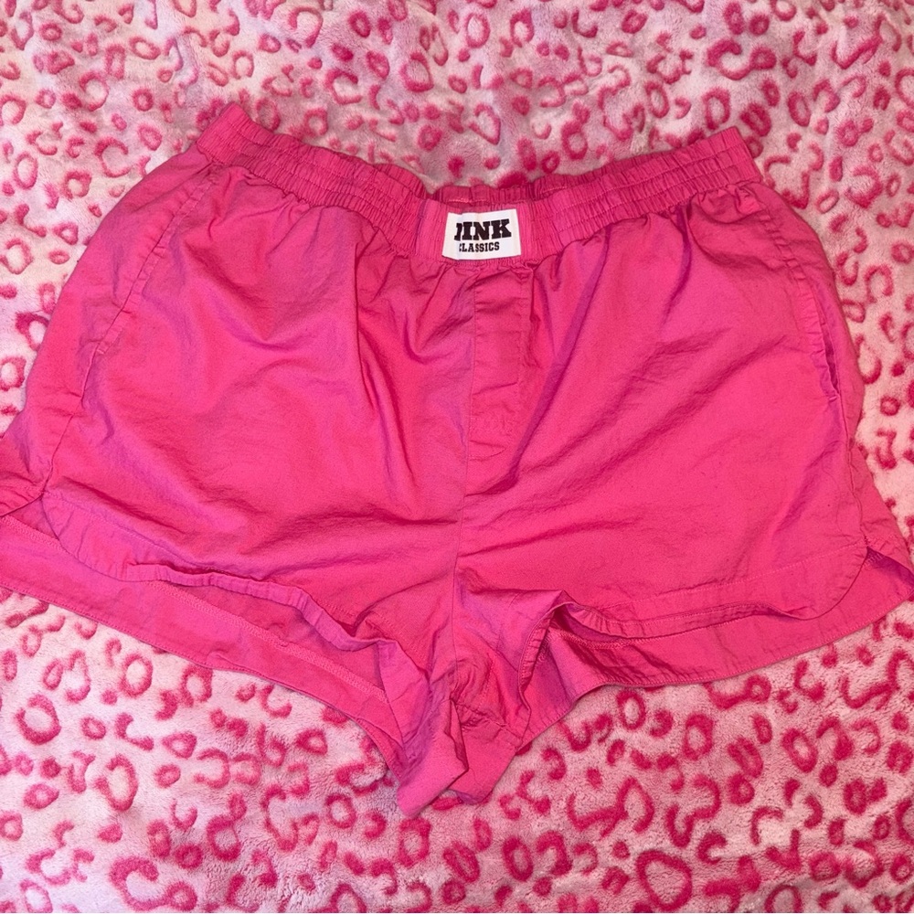 PINK Victoria's Secret Hot Pink Shorts